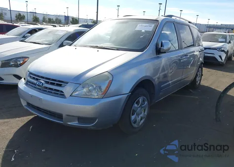 2010 Kia Sedona Lx z USA, uszkodzony, nr VIN KNDMG4C3XA6347585